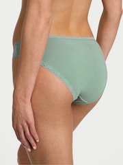 Victoria's Secret Seasalt Green Bikini Lace Trim Knickers - Image 2 of 3