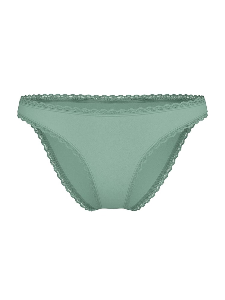 Victoria's Secret Seasalt Green Bikini Lace Trim Knickers - Image 3 of 3