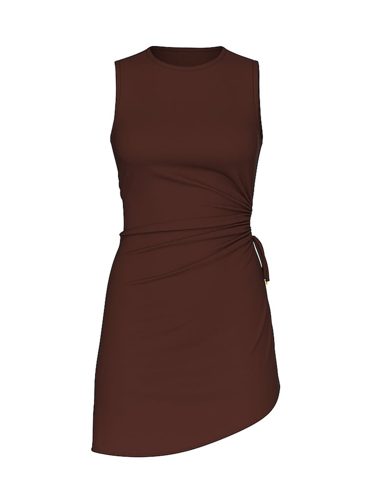 Victoria's Secret Ganache Brown Cover Up Mini Dress - Image 3 of 3