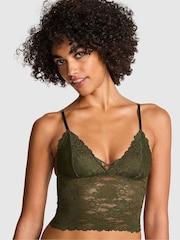Victoria's Secret PINK Green Bralette Bra Top - Image 1 of 4
