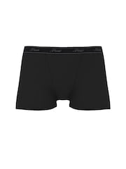Victoria's Secret PINK Black Boyshort Cotton Logo Knickers - Image 1 of 1
