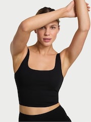 Victoria's Secret Black Elevate™ Square Neck Bra Top - Image 1 of 2