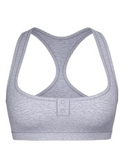 Victoria's Secret PINK Grey Heather Bralette Cotton Dorm - Image 3 of 3