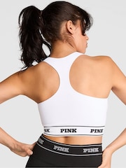 Victoria's Secret PINK White Reversible Sports Bra - Image 2 of 3