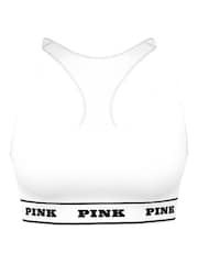 Victoria's Secret PINK White Reversible Sports Bra - Image 3 of 3