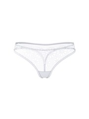 Victoria's Secret White Thong Eyelet Mesh Knickers - Image 1 of 2