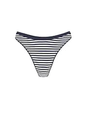 Victoria's Secret PINK Noir Navy Blue Thong Seamless Knickers - Image 1 of 2