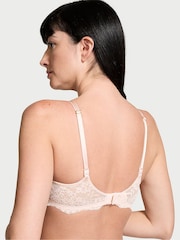 Victoria's Secret Purest Pink Unlined Balcony Lace Bra - Image 2 of 5