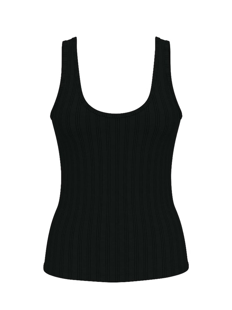 Victoria's Secret Black Modal Tank Top - Image 3 of 3