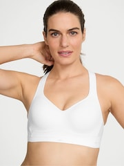 Victoria's Secret White Incredible Max™ High Impact Sports Bra - Image 1 of 3
