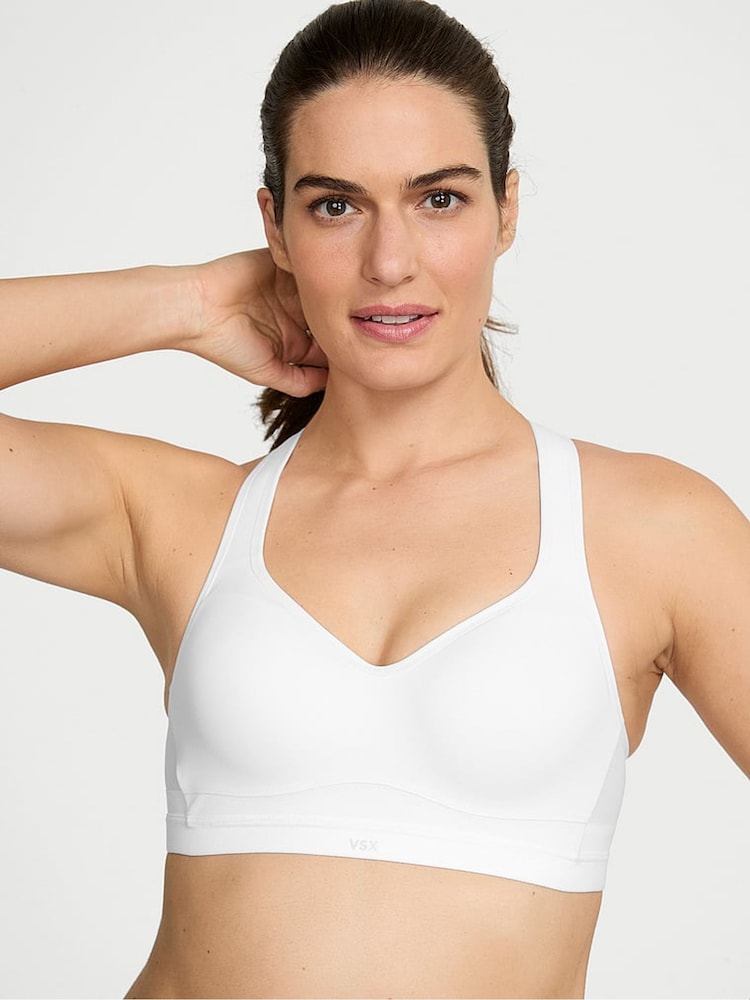 Victoria's Secret White Incredible Max™ High Impact Sports Bra - Image 1 of 3