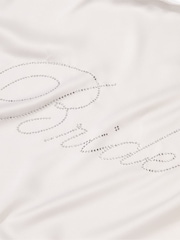 Victoria's Secret White Satin Short Robe - Image 3 of 4