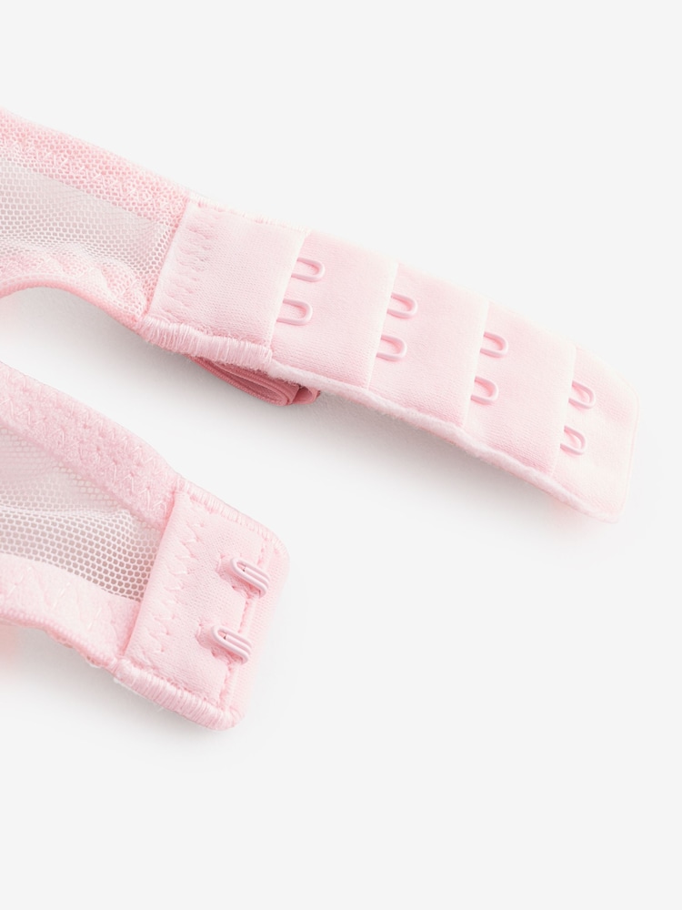 Victoria's Secret Angel Pink Add 2 Cups Push Up Bombshell Lace Shine Strap Bra - Image 3 of 3 Victoria's Secret Angel Pink Add 2 Cups Push Up Bombshell Lace Shine Strap Bra - Image 3 of 3