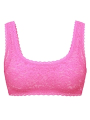 Victoria's Secret Ultra Pink Bralette Sexy T-Shirt Lace Scoop - Image 1 of 2