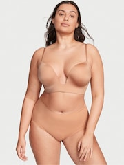 Victoria's Secret Praline Nude Plunge Low Back Bra - Image 3 of 5