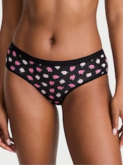 Victoria's Secret Black Scattered Floral Hipster Knickers - Image 1 of 3