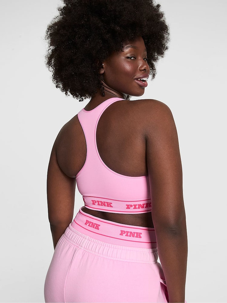 Victoria's Secret PINK Pink Reversible Sports Bra - Image 2 of 4