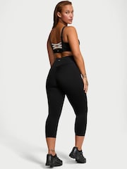 Victoria's Secret Black Elevate™ Capri Leggings - Image 2 of 4