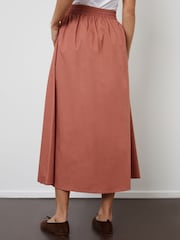 Threadbare Pink Maxi Skirt with Pockets - Image 3 of 4