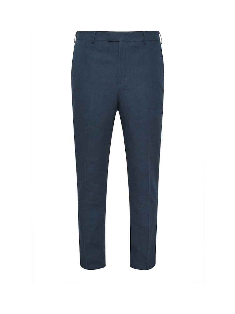 BadRhino Big & Tall Blue Suit Trousers - Image 1 of 2