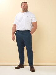 BadRhino Big & Tall Blue Suit Trousers - Image 4 of 5