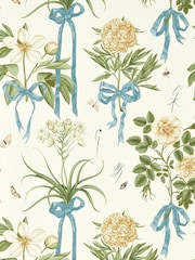 Sanderson Quince Chalk Cupids Beau Wallpaper Sample - Image 1 of 1