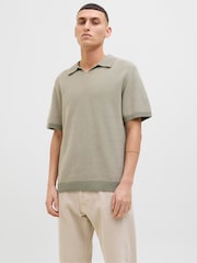 JACK & JONES 100% Cotton Premium Knit Polo Shirt - Bild 1 von 5