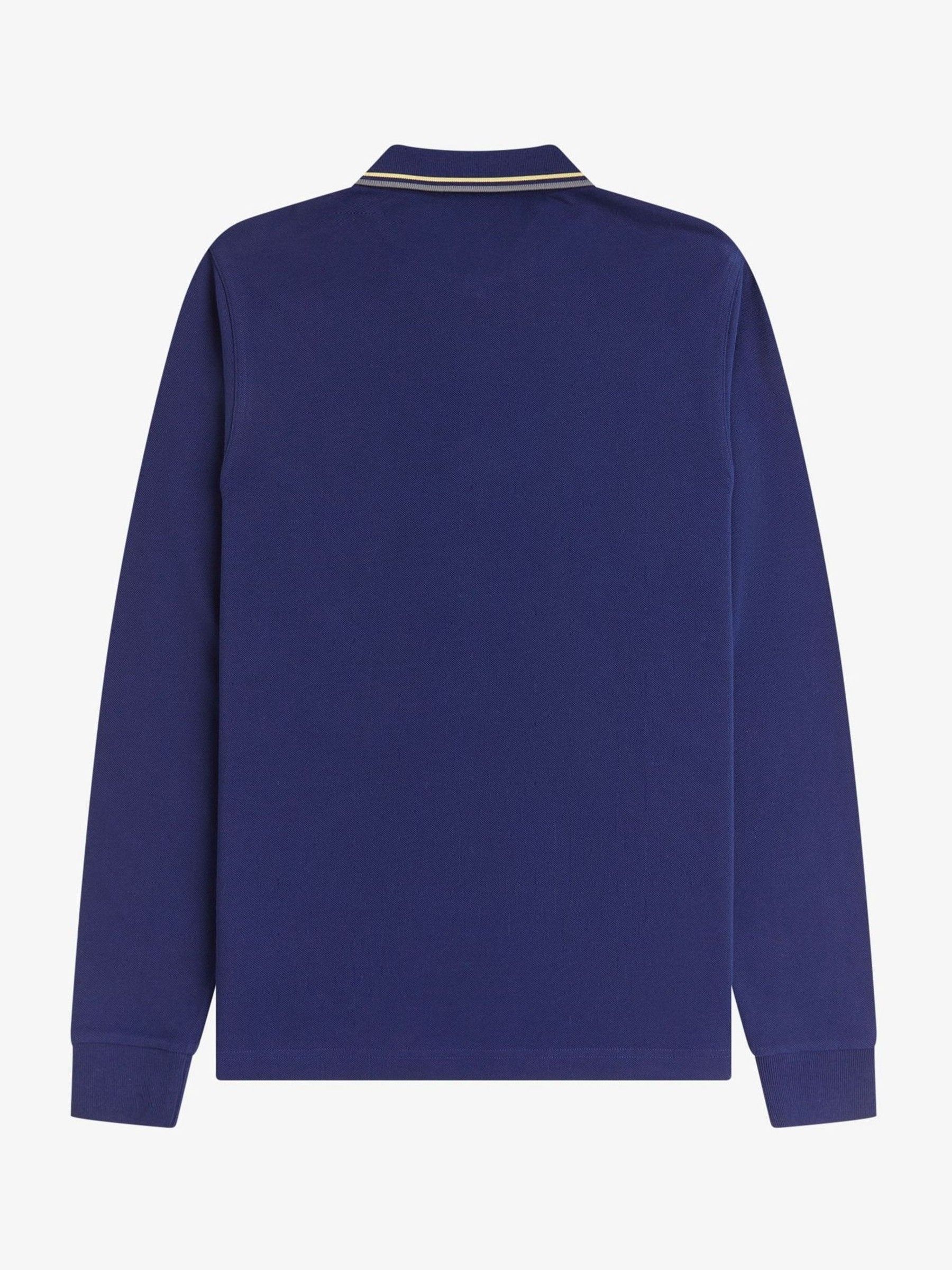 Buy Fred Perry Blue Sleeve Twin Tipped Polo Shirt from Next USA
