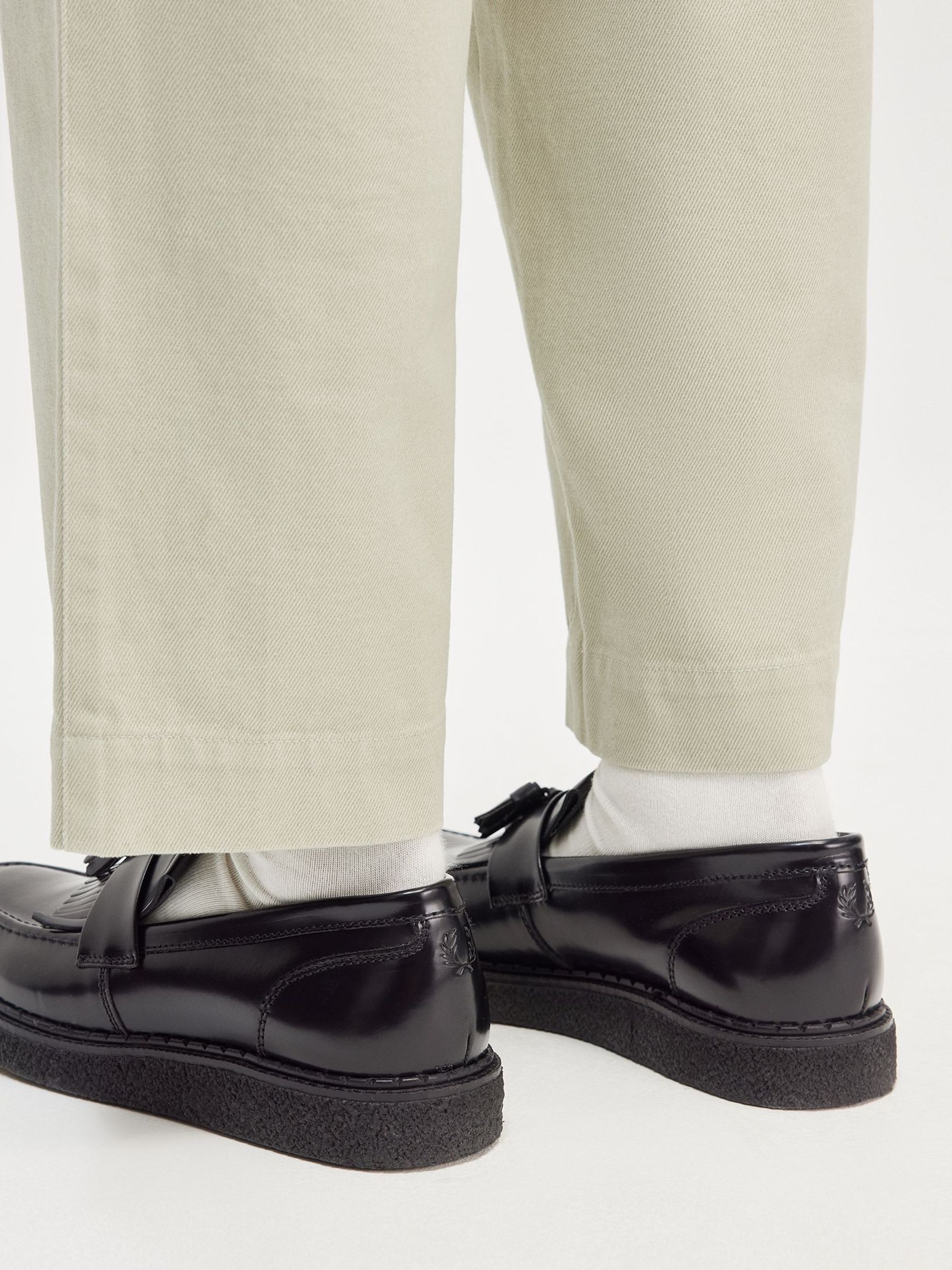 Buy Fred Perry Black GC X FP Tassel Loafers from Next USA