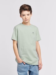 Lee Green Boys Badge 100% Cotton T-Shirt - Image 1 of 8