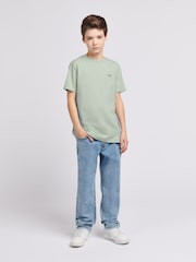 Lee Green Boys Badge 100% Cotton T-Shirt - Image 2 of 8