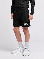 Lee Black Boys Wobbly 100% Cotton Graphic Shorts - Image 1 of 8
