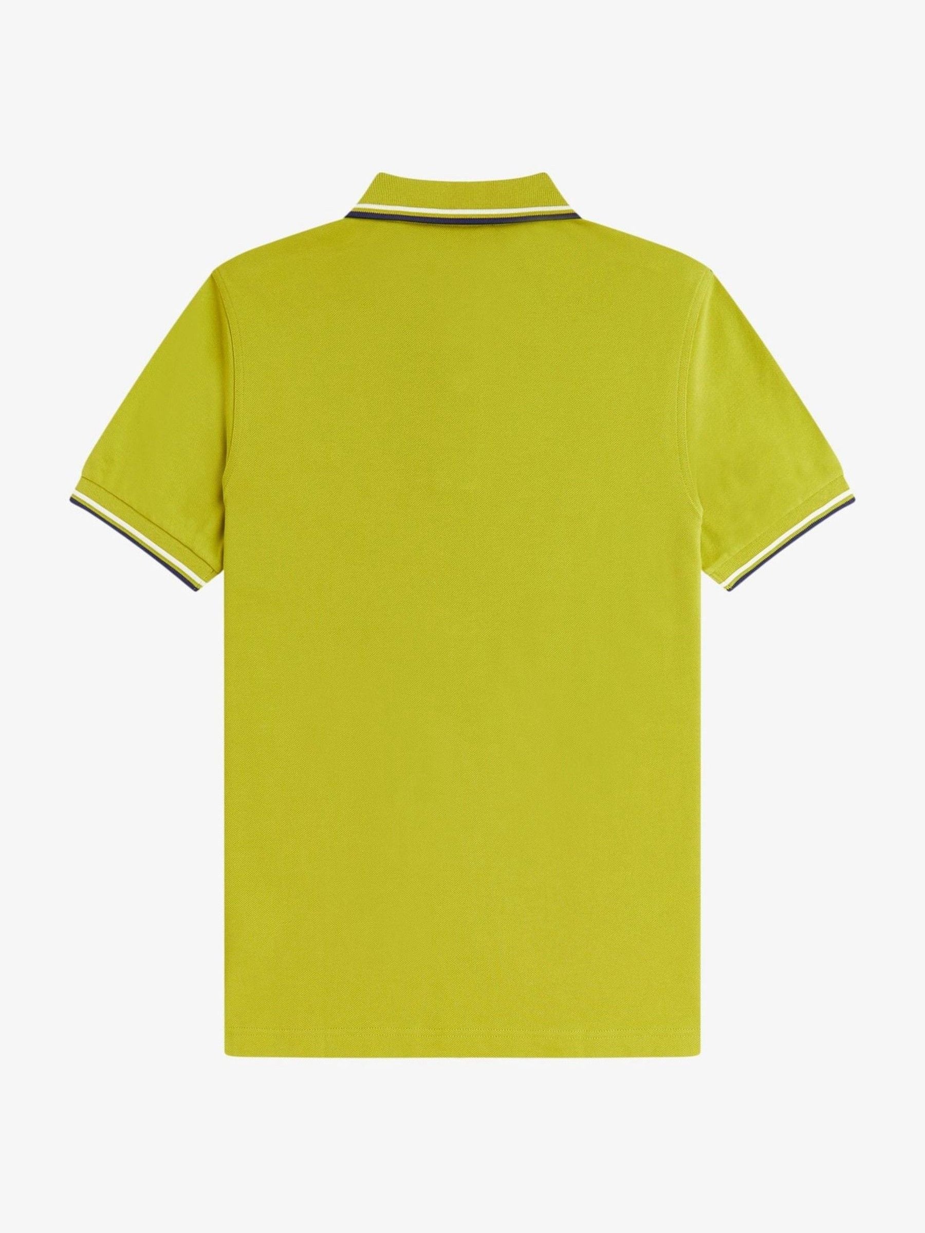 Buy Fred Perry Yellow Twin Tipped Polo Shirt from Next USA