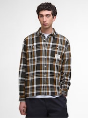Barbour® Green Hanley Relaxed Checked Shirt - Image 2 of 5