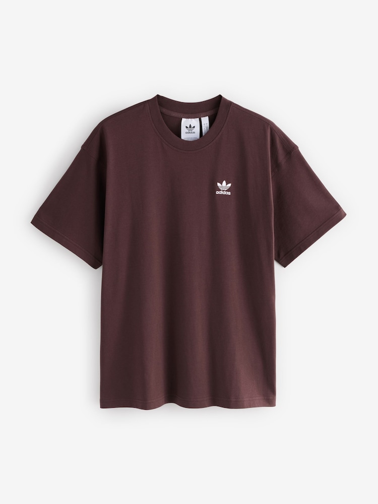 adidas Originals Brown T-Shirt - Image 1 of 1