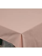 Esselle Pink Avon 100% Cotton 240x140cm Blush Table Cloth - Image 2 of 5