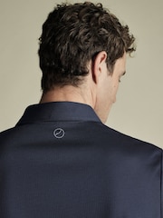 Charles Tyrwhitt Blue Performance Polo Shirt - Image 3 of 6