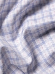 Charles Tyrwhitt Pink Slim Fit Slim Fit Egyptian 100% Cotton Check Shirt - Image 6 of 6