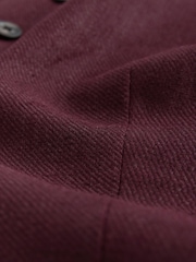 Wine Linen Rich Waistcoat - Image 9 of 9