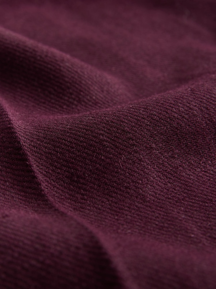 Wine Linen Rich Tie Waist Wide Leg Trousers - Image 8 of 8 Wine Linen Rich Tie Waist Wide Leg Trousers - Image 8 of 8