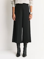 Black Tailored Culottes - Image 3 of 8