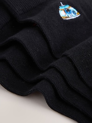 Black Star Wars Embroidered Socks 4 Pack - Image 8 of 8