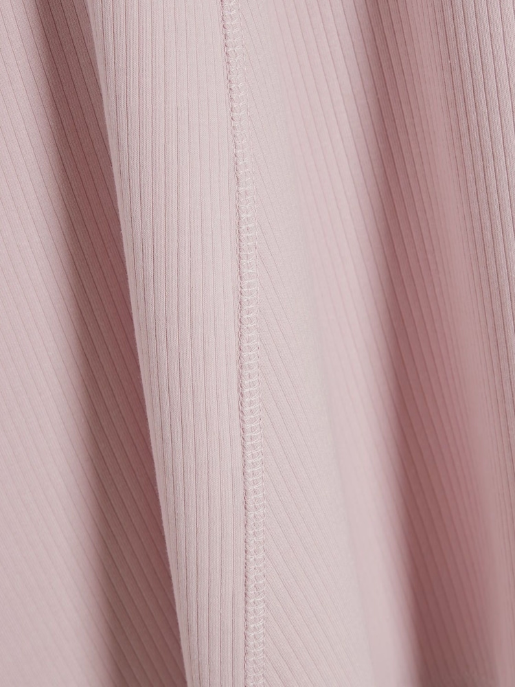River Island Pink Girls Sleeveless Bow Collar Dress - Image 3 of 3
