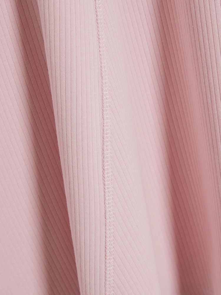 River Island Pink Girls Sleeveless Bow Collar Dress - Image 4 of 4