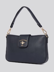 modra - U.S. Polo Assn. Womens Stanford Baguette Bag - Slika 3 iz 6