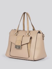U.S. Polo Assn. Nude Womens Romantic Double Handle Bag - Image 2 of 6