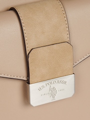 U.S. Polo Assn. Nude Womens Romantic Double Handle Bag - Image 5 of 6