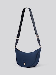 U.S. Polo Assn. Blue Womens Houston Round Crossbody Bag - Image 2 of 6