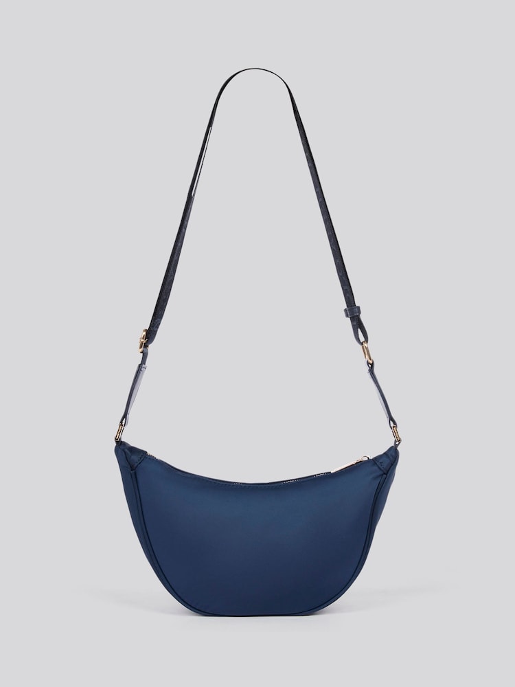 U.S. Polo Assn. Blue Womens Houston Round Crossbody Bag - Image 3 of 6
