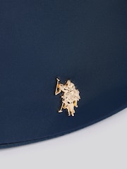 U.S. Polo Assn. Blue Womens Houston Round Crossbody Bag - Image 5 of 6